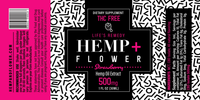 Hemp oil - 500 mg Strawberry Flavor